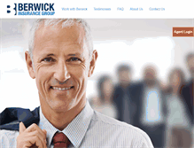 Tablet Screenshot of berwickinsurance.com